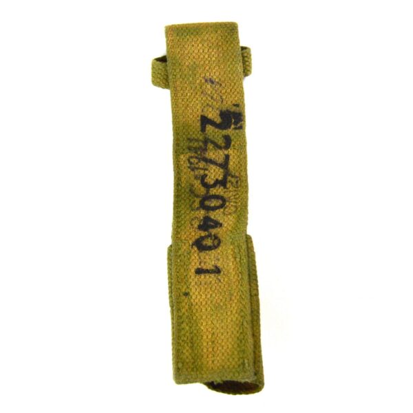 British WWII 1937 Pattern Webbing Frog, Blanko Green - Image 2
