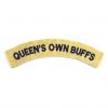 Queen's Own Buffs, Royal Kent Regiment Shoulder Title