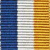Dutch Officer's Cross Full Size Medal Ribbon (16mm)