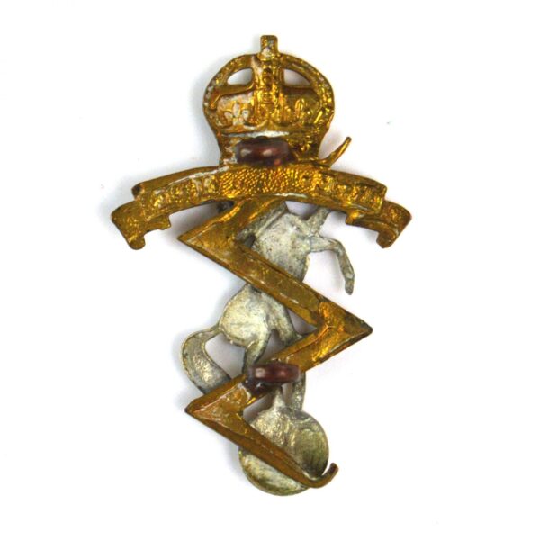 Royal Electrical and Mechanical Engineers Cap Badge, Original - Image 2