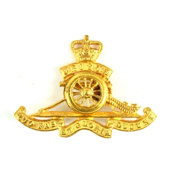 Royal Artillery Queen's Crown Cap Badge