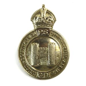 South Africa Prison Service King's Crown Cap Badge