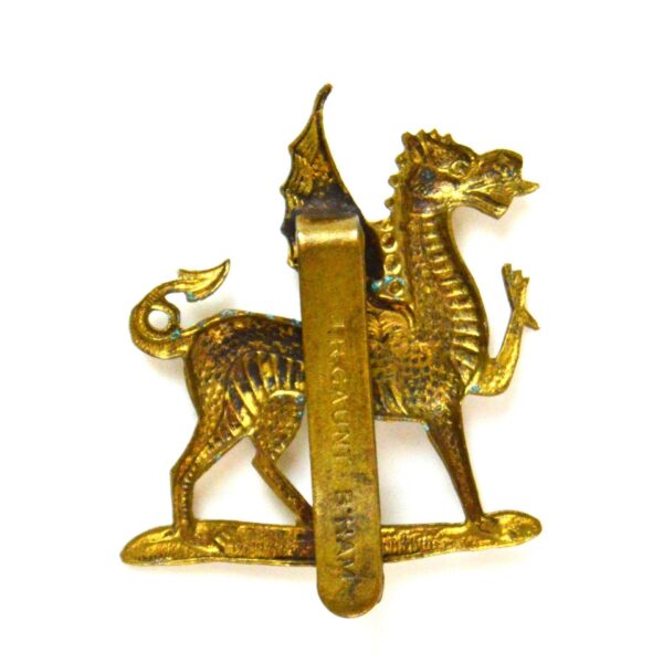 2nd Monmouth Regiment Cap Badge, Restrike - Image 2