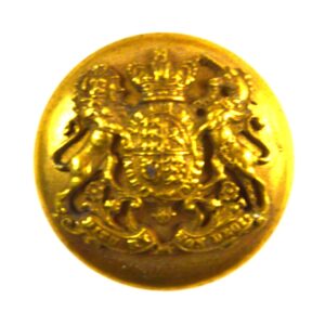 Victorian Royal Household Officer's Gilt Coatee Button - 23mm