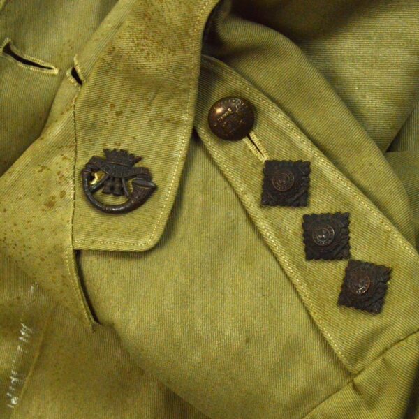 Duke of Cornwall Light Infantry Captain's Tropical Tunic - Image 3