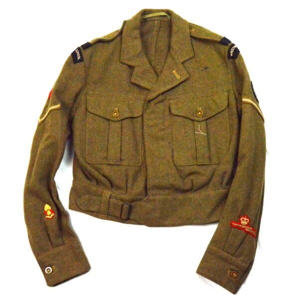 British 1949 Pattern Westminster School CCF Battledress Blouse, Size 11, Dated 1952