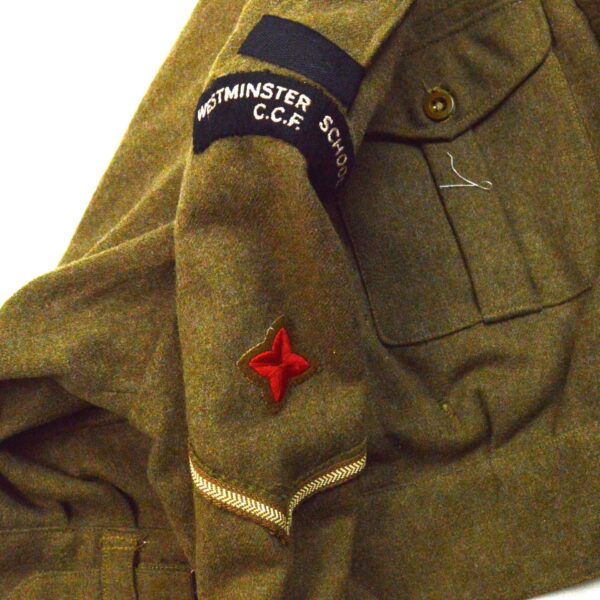 British 1949 Pattern Westminster School CCF Battledress Blouse, Size 11, Dated 1952 - Image 8