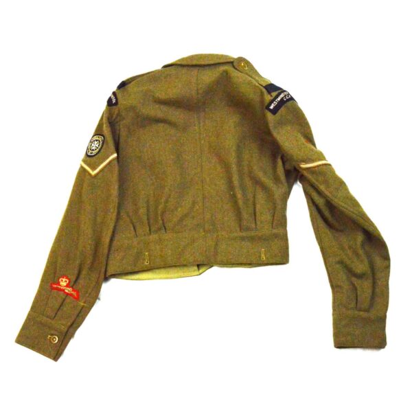 British 1949 Pattern Westminster School CCF Battledress Blouse, Size 11, Dated 1952 - Image 4