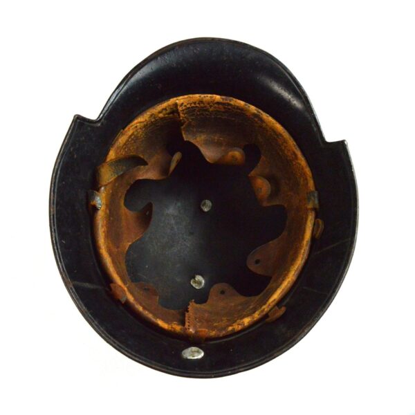 Original Third Reich M34 Fire Service (Feuerschutzpolizei) Helmet - Image 5
