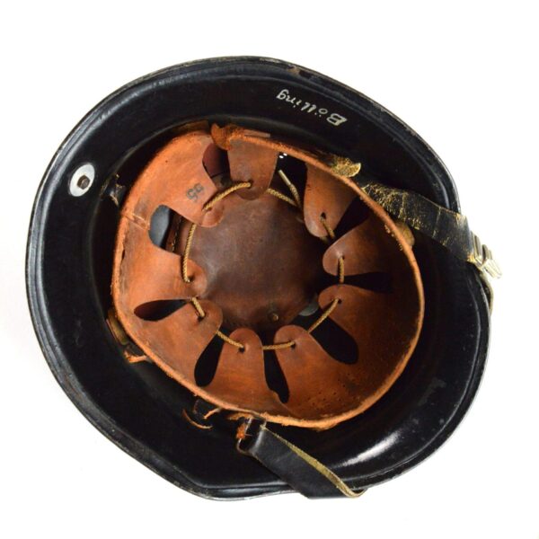 Original Third Reich Fire Service (Feuerschutzpolizei) Helmet - Image 3