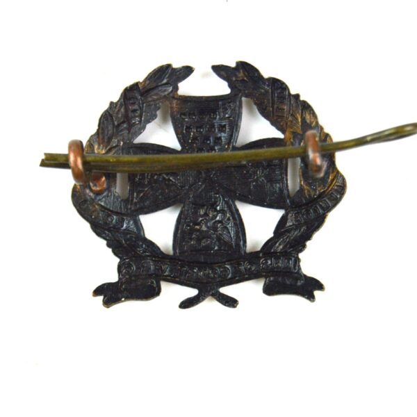 Inns of Court Volunteer Rifle Corps Cap Badge, Original - Image 2
