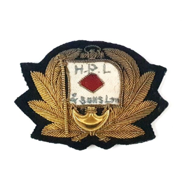 HPL and Sons Ltd Bullion Embroided Cap Badge