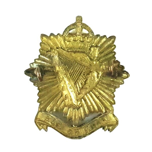 Irish Regiment of Canada KC Bimetal Cap Badge - Image 2