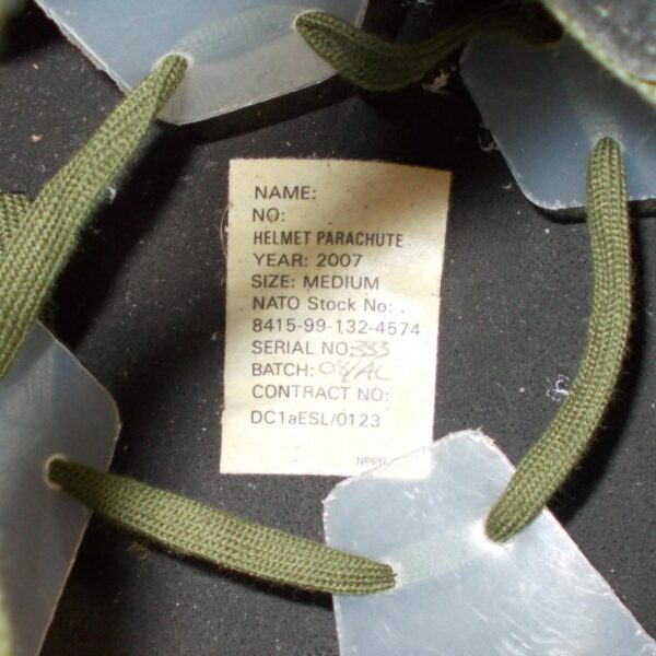 British Ballistic Parachute Helmet, Medium - Image 2