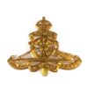 Royal Artillery (Solid Strike) King's Crown Cap Badge, Restrike