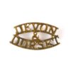 Devonshire and Dorset Regiment Shoulder Title