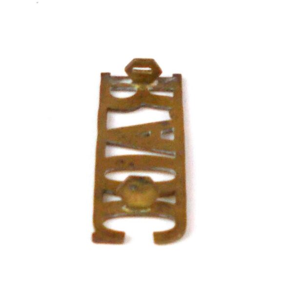 Royal Army Ordnance Corps (RAOC) Brass Shoulder Title - Image 3