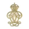 7th Queen's Own Hussars Restrike Sleeve Badge, King's Crown
