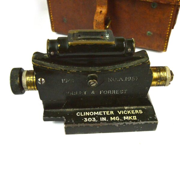 British Australian 1941 Dated Vickers Machine Gun Clinometer Mk. II - Image 10