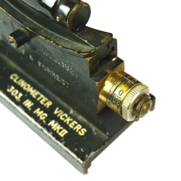 British Australian 1941 Dated Vickers Machine Gun Clinometer Mk. II - Image 9