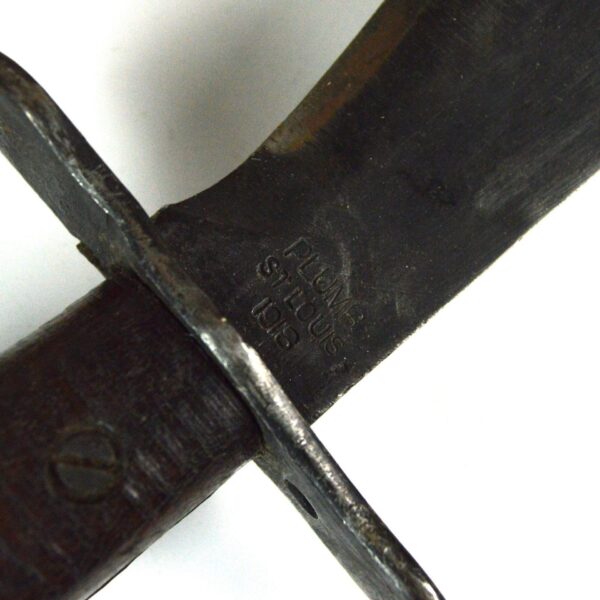US Model 1917 Bolo Knife in Canvas Scabbard, Dated 1918 - Image 6