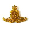 Honourable Artillery Company (HAC) Artillery Queen's Crown (Non-Moving Wheel Type) Cap Badge