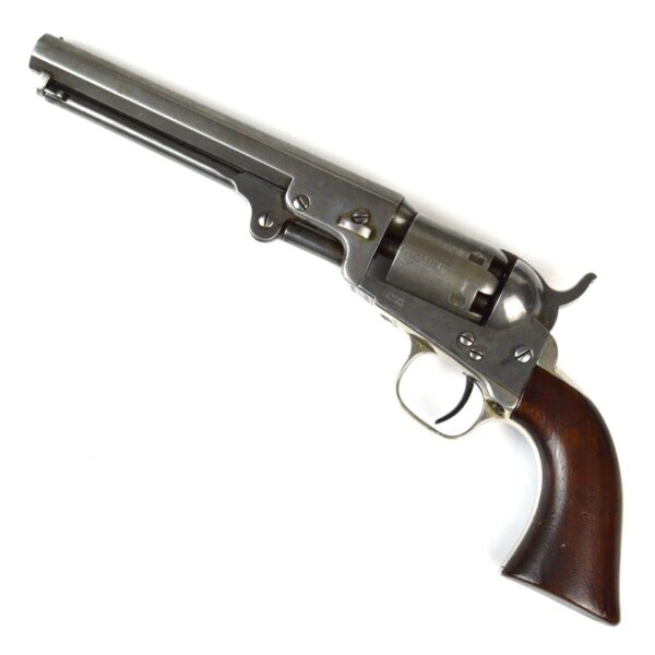 .31 Calibre Colt 1849 Pocket Revolver with Stagecoach Scene - Image 13