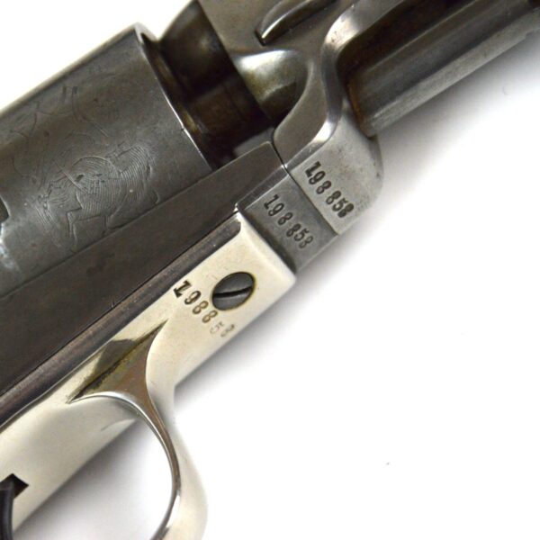 .31 Calibre Colt 1849 Pocket Revolver with Stagecoach Scene - Image 2