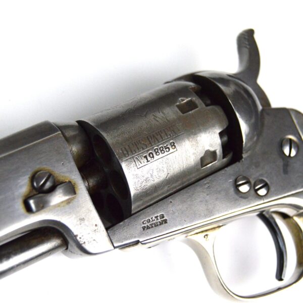 .31 Calibre Colt 1849 Pocket Revolver with Stagecoach Scene - Image 10