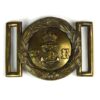 Royal Navy Reserve Officer's King's Crown Belt Buckle