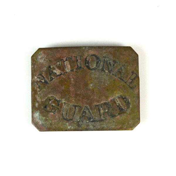 Reproduction US Civil War National Guard Belt Buckle