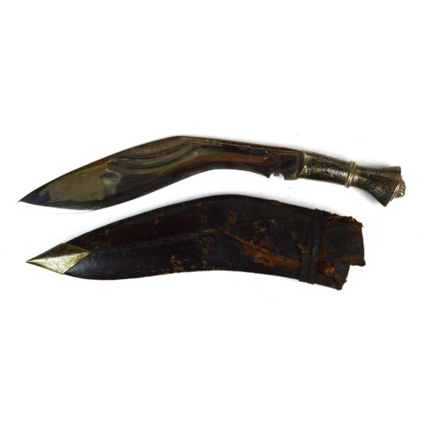 Indian-Made Plated Kurki in Scabbard - Image 2