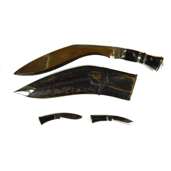Kukri Knife Complete with Scabbard and Knives - Image 2