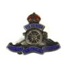 Royal Artillery Silver Sweetheart Brooch