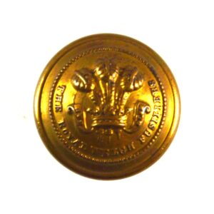 Royal Welch Fusiliers Officer Quality Button (1920-2006 Pattern) - 26mm
