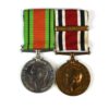 Defence Medal & Special Constabulary Long Service, Frederick J. Brandle