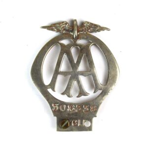 Pre-1930 AA Cycle/Motorcycle Vehicle Badge