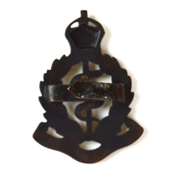 Royal Army Medical Corps (1901-1946 Pattern) OSD Beret Badge, King's Crown, Original - Image 2