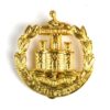 Dorsetshire Regiment (1916-1918 Pattern) Economy Brass Cap Badge, Restrike