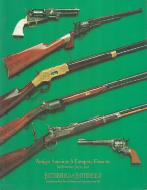 Antique American & European Firearms. July 14, 1992
