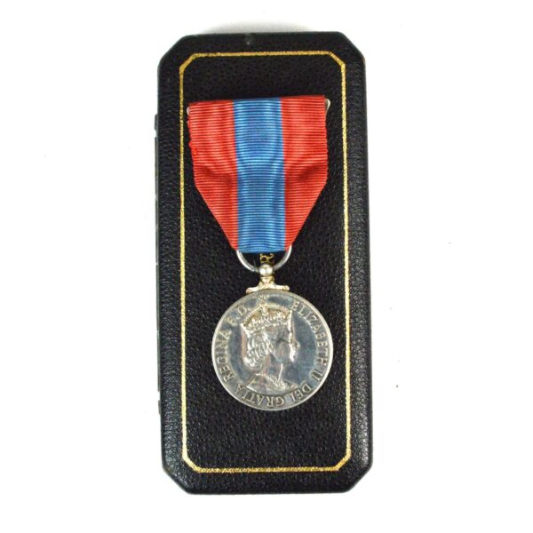 Imperial Service Medal (ERII), Willie Edgar Sheppard, in Case