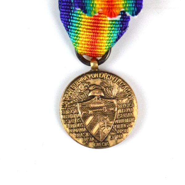 Cuban Victory Medal Replacement Miniature Medal - Image 2