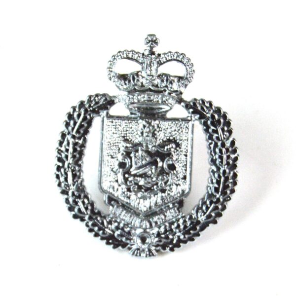 Bermuda Police Queen's Crown Collar Badge