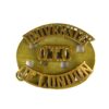 University of London OTC 3-Part Brass Shoulder Title