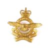 Royal Canadian Air Force Queen's Crown Cap Badge