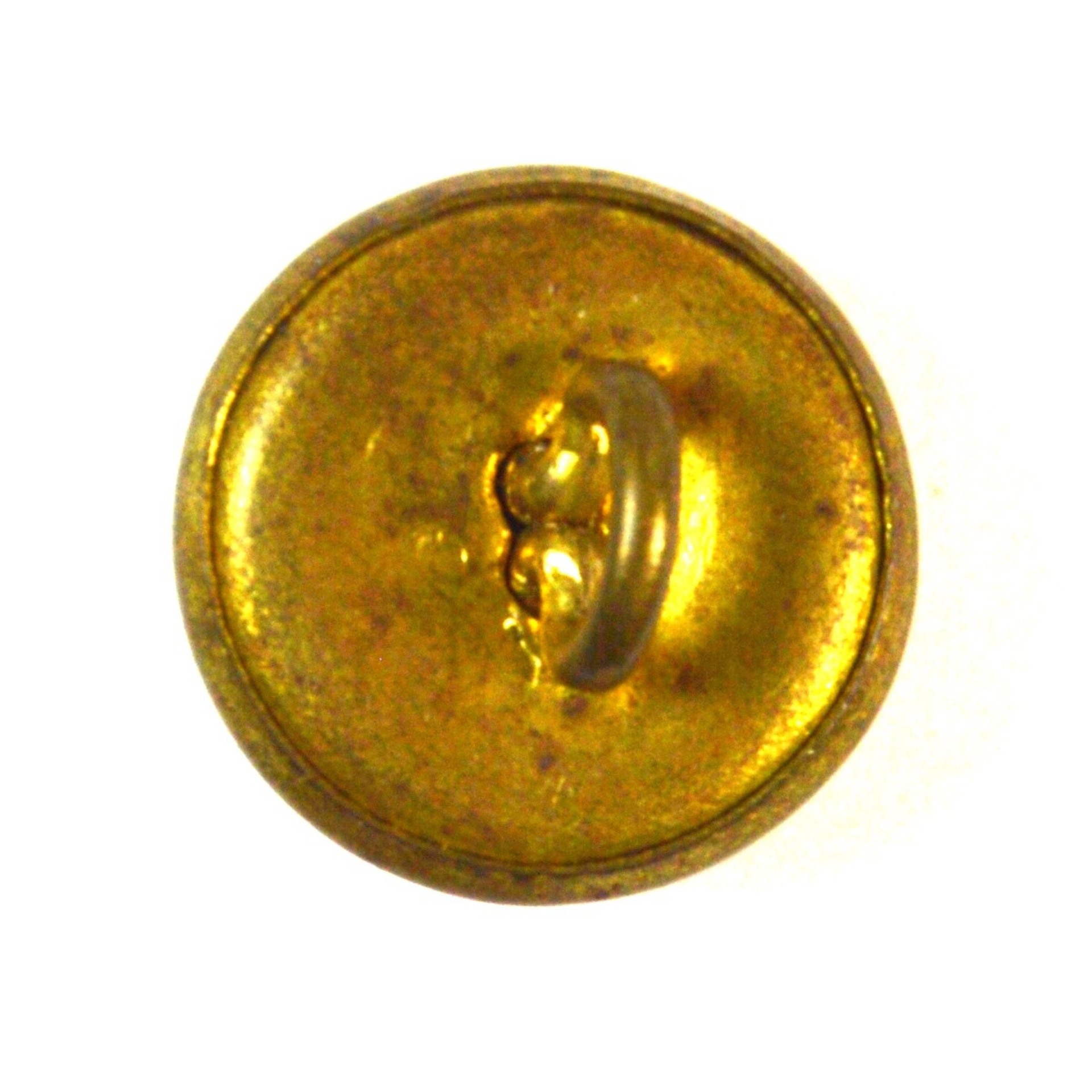 Essex Yeomanry Brass Button (King's Crown, 1909-1953 Pattern) - 17mm - Image 2