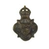 Sussex Yeomanry King's Crown OSD Collar Badge, Restrike