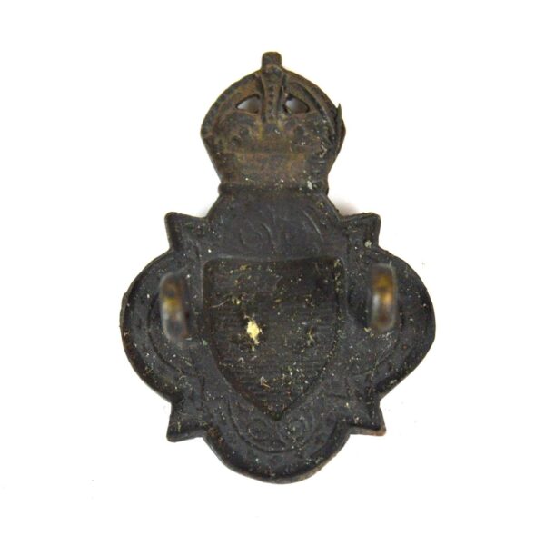Sussex Yeomanry King's Crown OSD Collar Badge, Restrike - Image 2