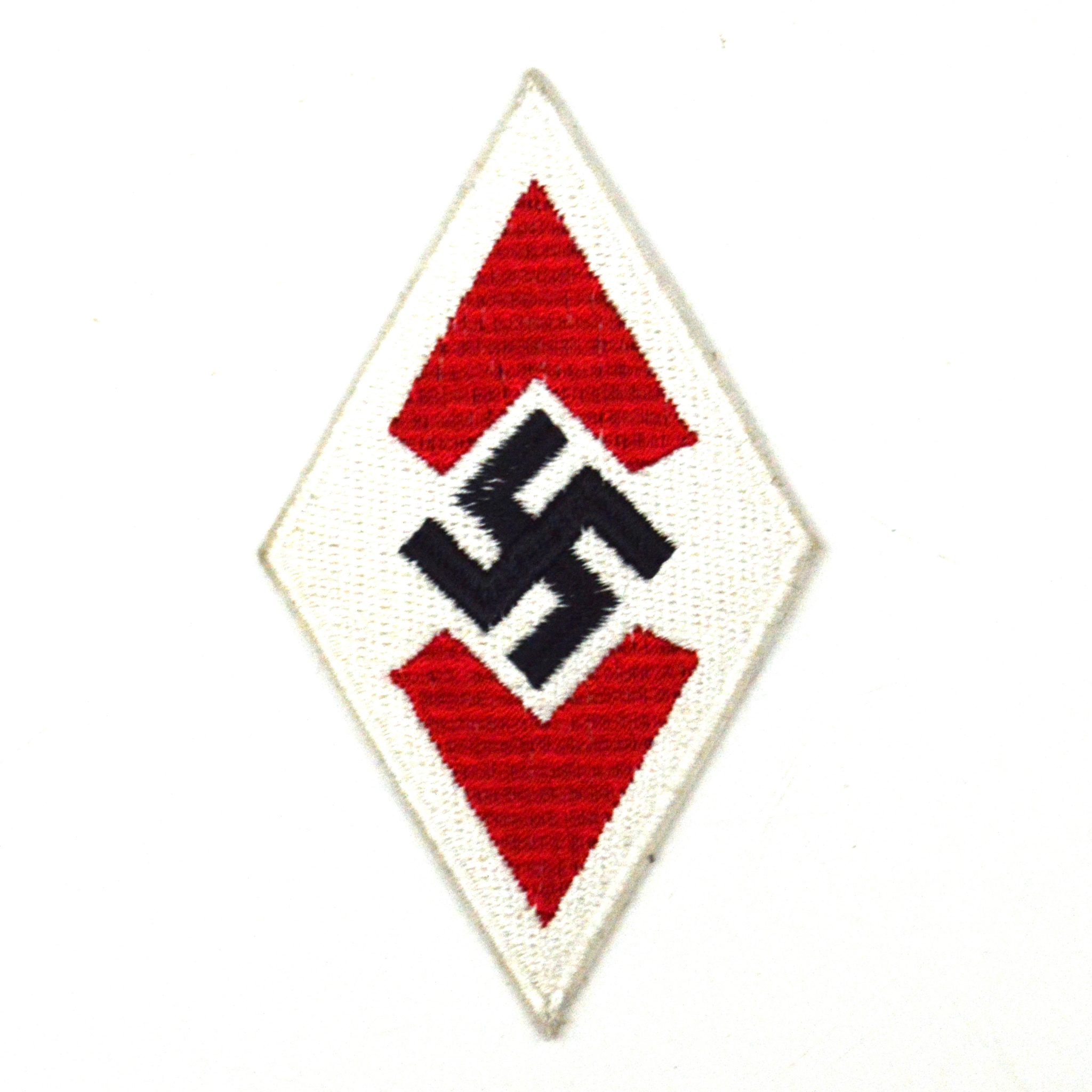 Reproduction German Third Reich Hitler Youth Embroidered Patch Jeremy