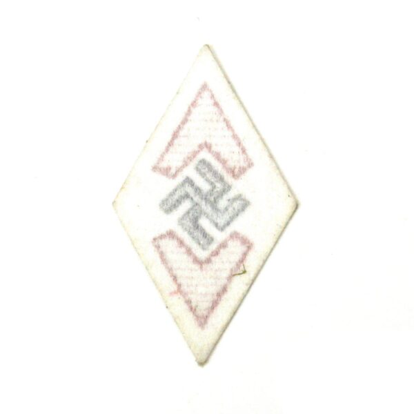 Reproduction German Third Reich Hitler Youth Embroidered Patch - Image 2